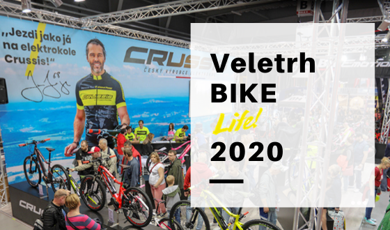 UVIDÍME SE NA VELETRHU BIKE LIFE! 2020 V BRNĚ