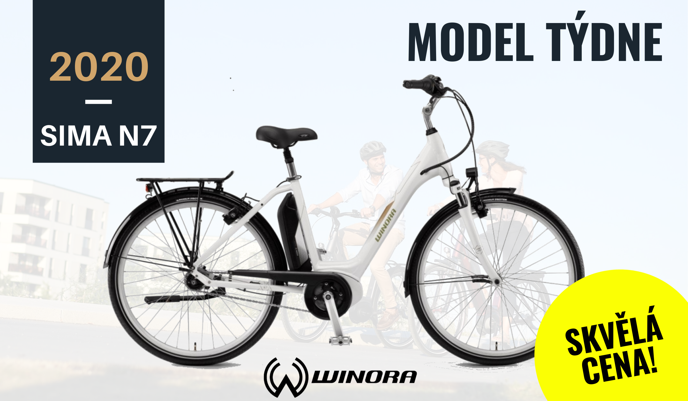 MODEL TÝDNE - WINORA SIMA N7