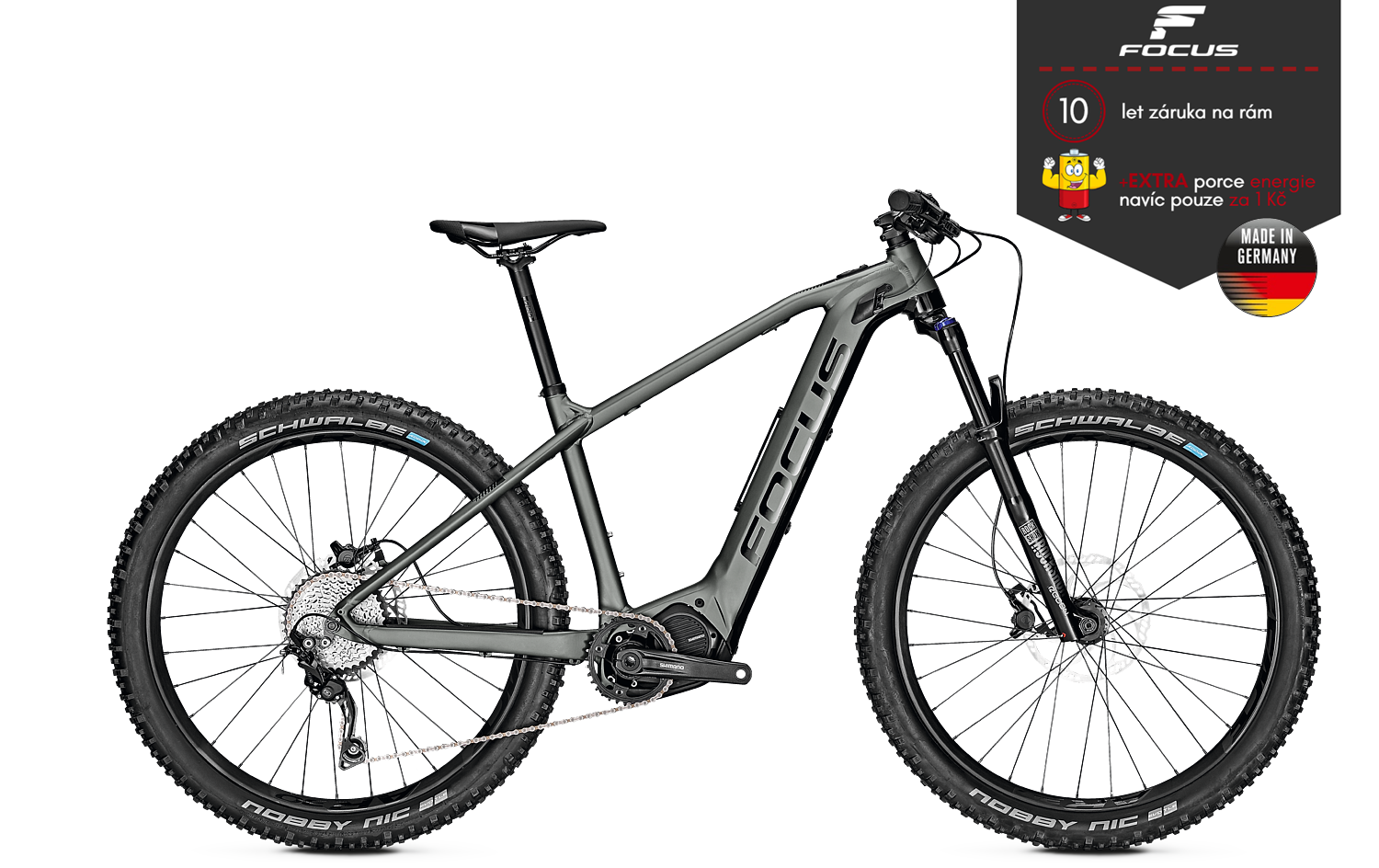 FOCUS JAM² HT 6.8 PLUS, šedá