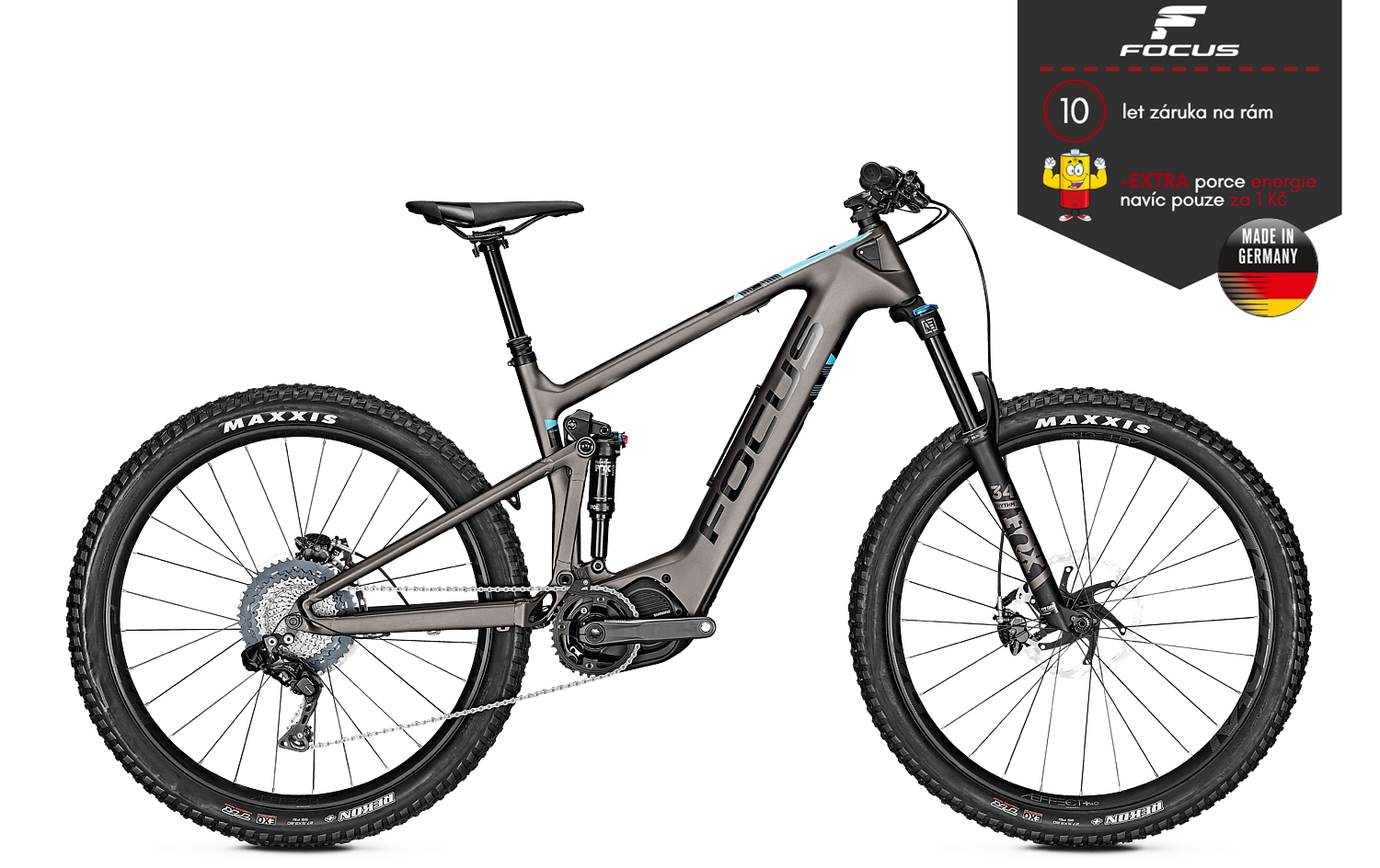 FOCUS JAM² 9.7 PLUS, šedá-černá (2019)