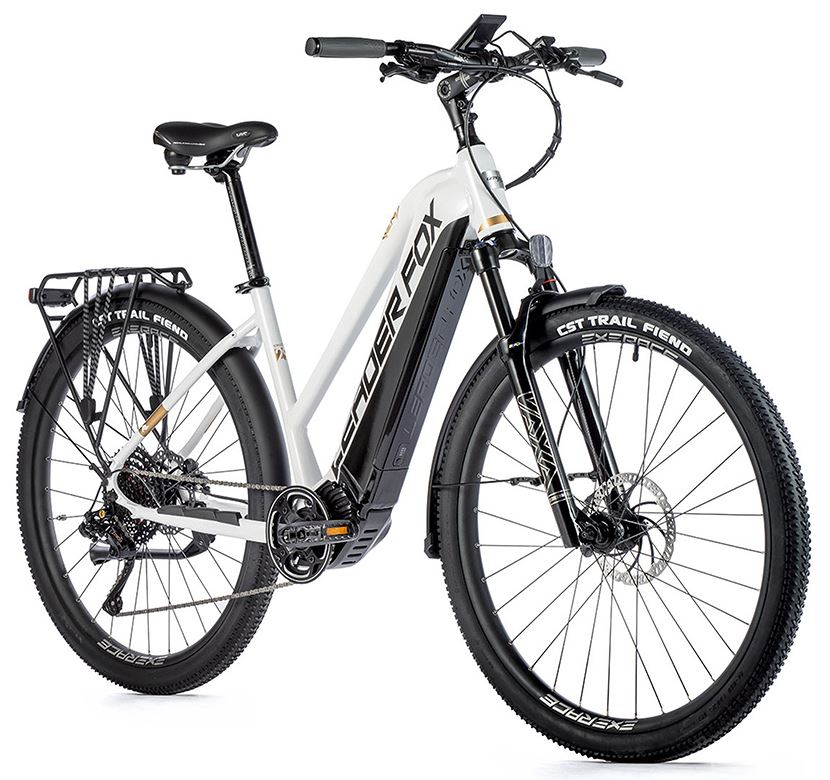 LEADER FOX BEND DÁMSKÝ 28", BÍLÁ (2023)