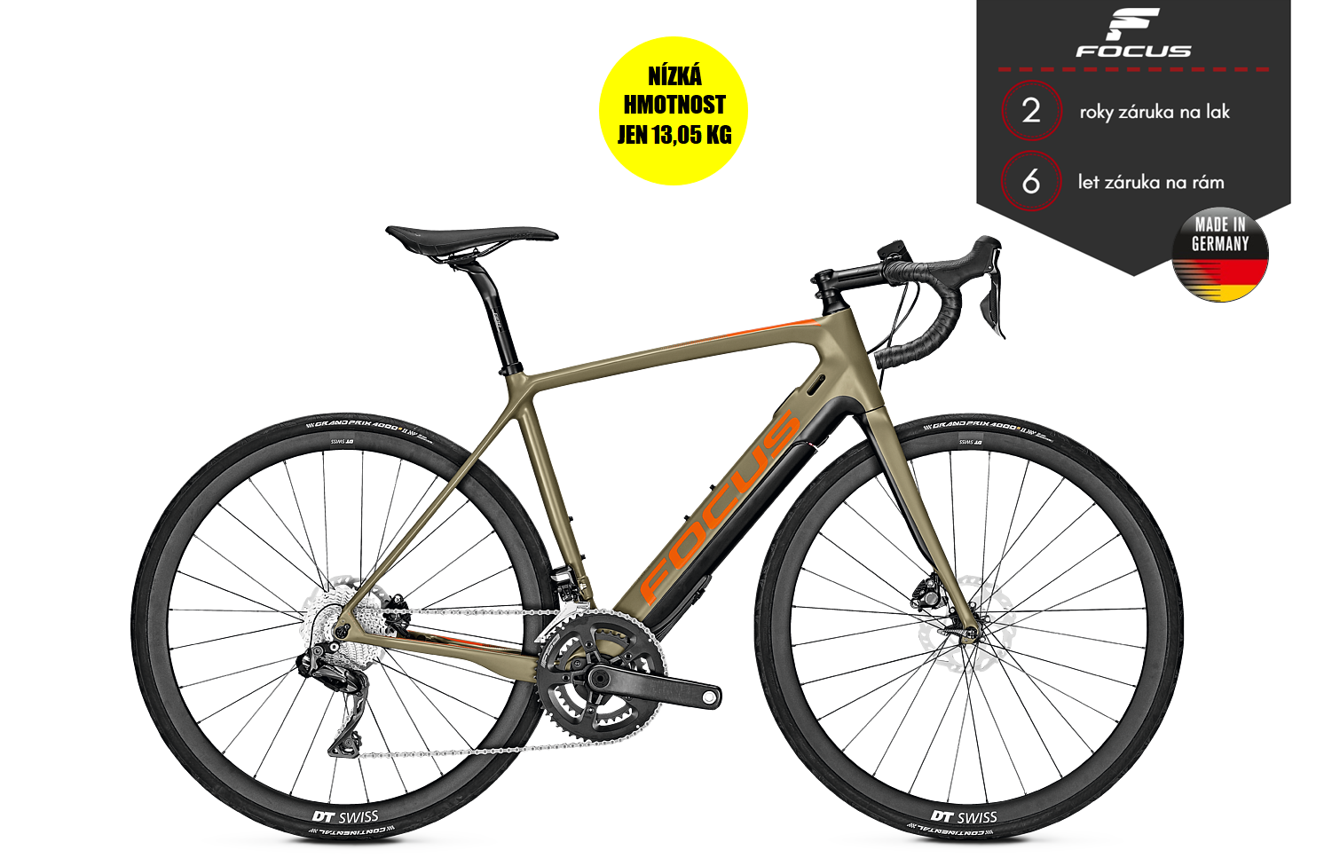 FOCUS PARALANE² 9.8, olivová (2021)