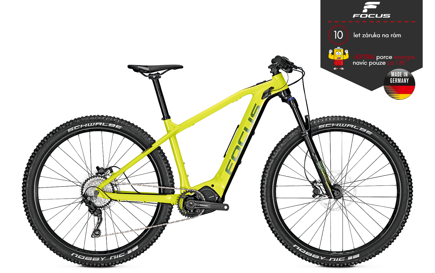 FOCUS JAM² HT 6.8 NINE, limetková