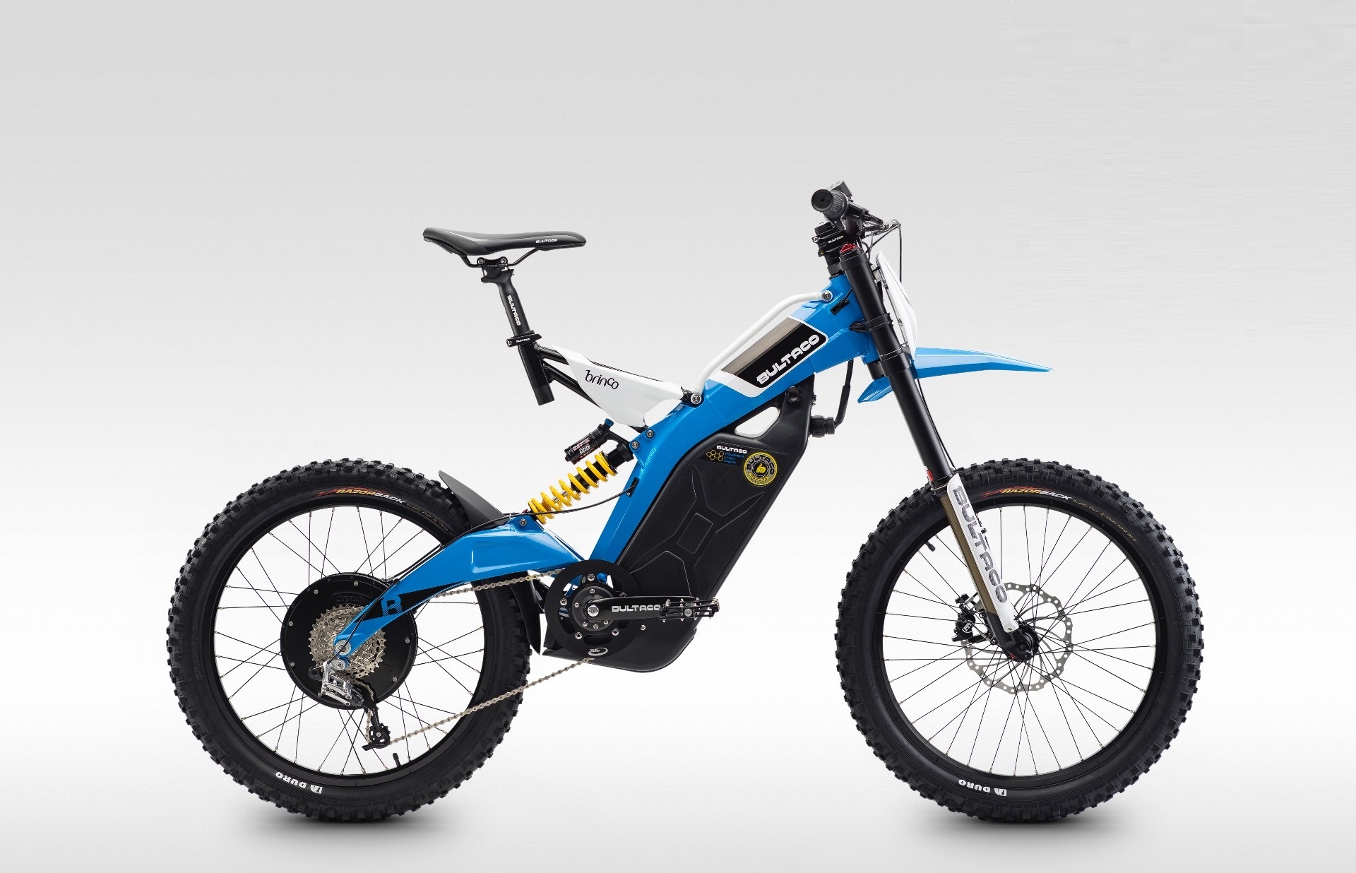 E-MOTOBIKE BULTACO, BRINCO R, modrá