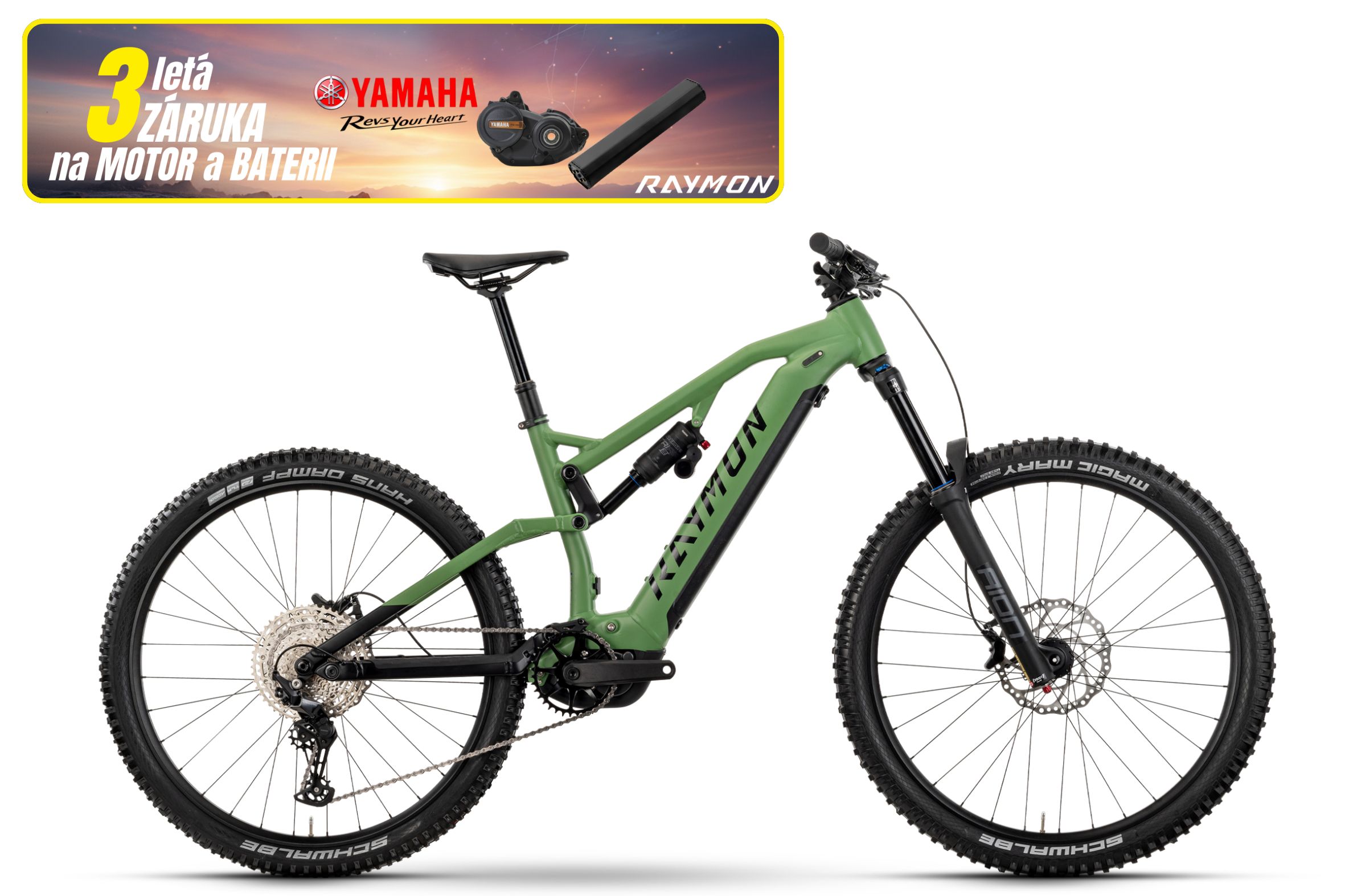 RAYMON TRAILRAY 170 - zelená (2025)