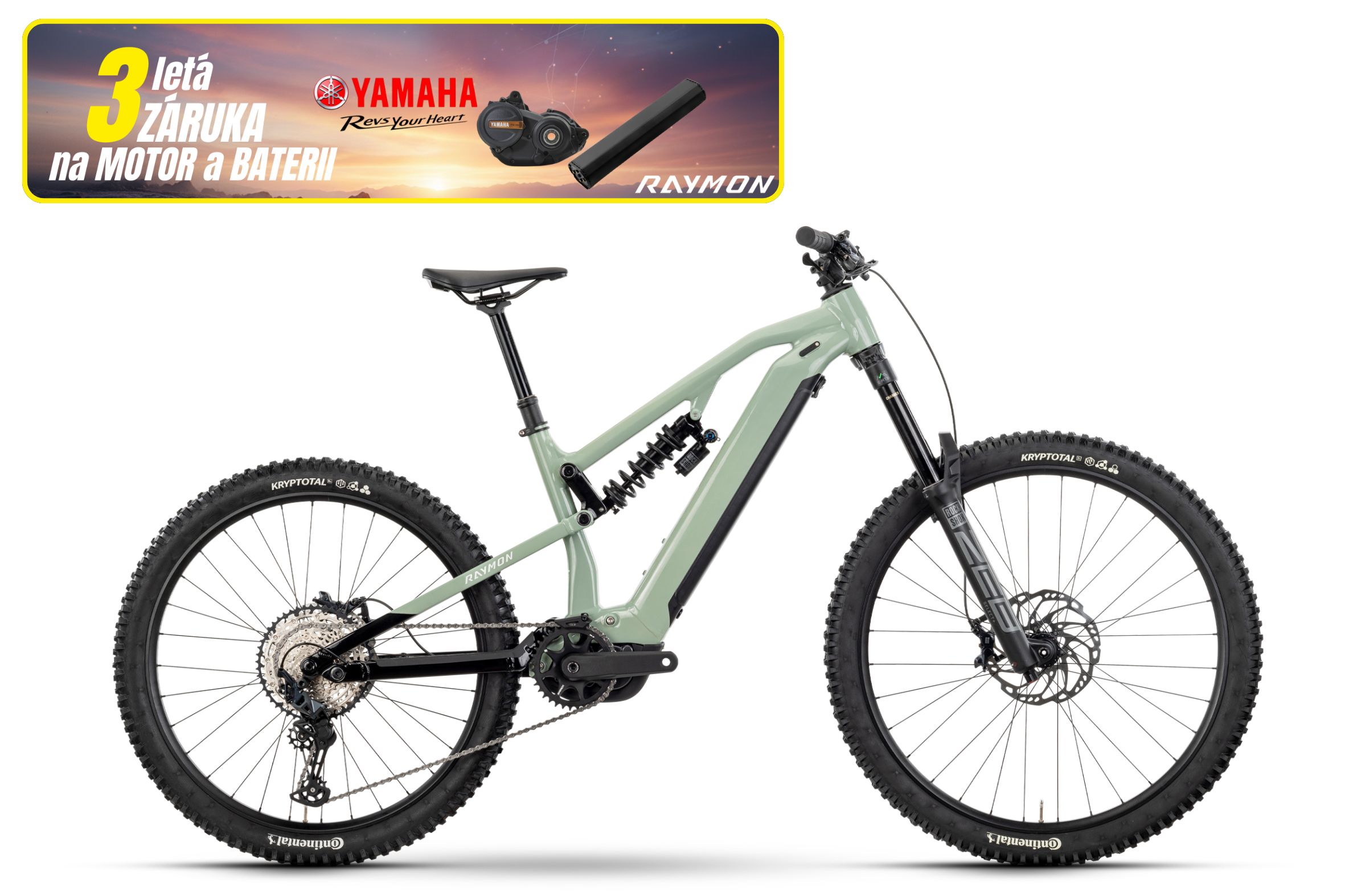 RAYMON TRAILRAY 180 PRO - Zelená (2025)