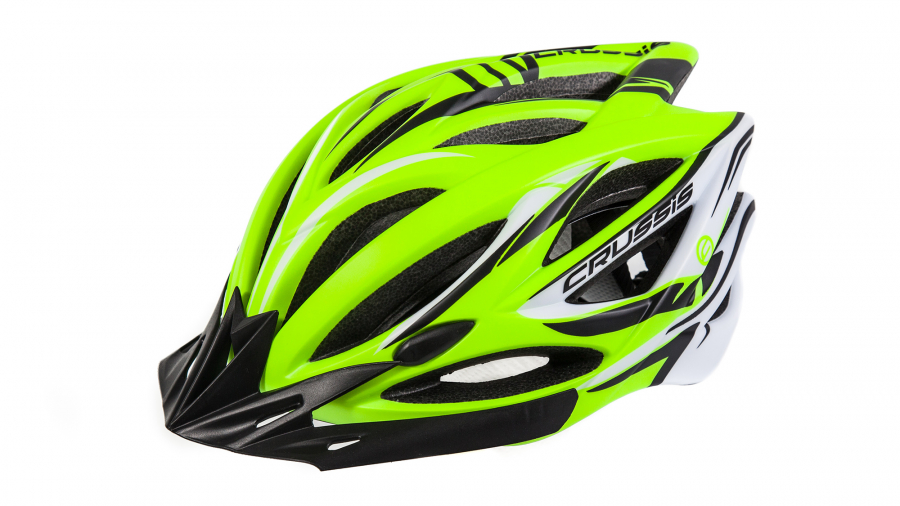 Helma CRUSSIS žlutá neon - bílá
