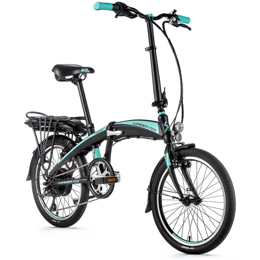 LEADER FOX TIFTON, černá mat/světle zelená (2020)