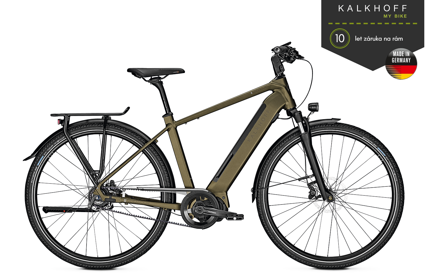 KALKHOFF ENDEAVOUR 5.S BELT, olivová, GENT (2019)