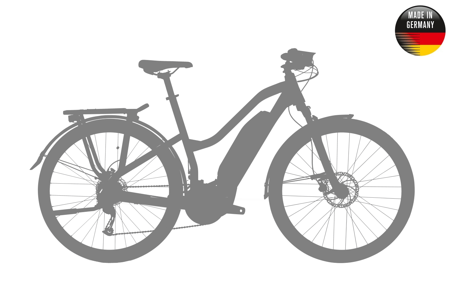 HAIBIKE SDURO Trekking 4.0, bílo-modré, dámské (2019)