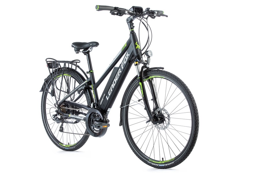 LEADER FOX SANDY, černá mat/zelená, LADY (2021)