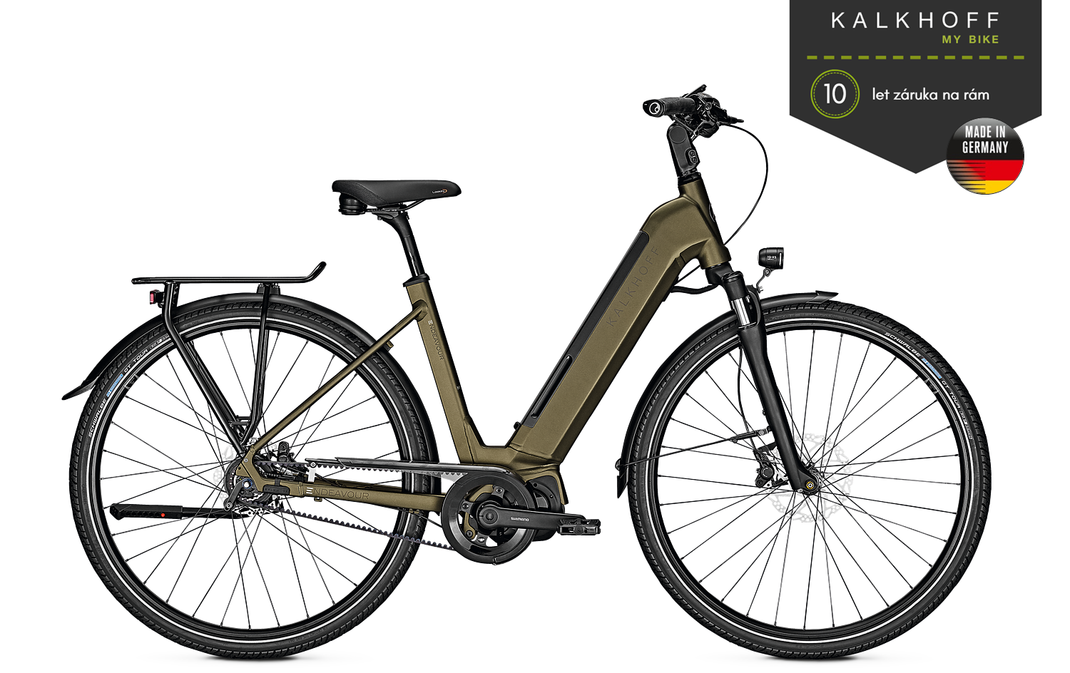 KALKHOFF ENDEAVOUR 5.S BELT, olivová, UNI (2019)