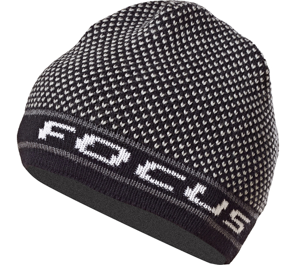 ČEPICE FOCUS černá/bílá