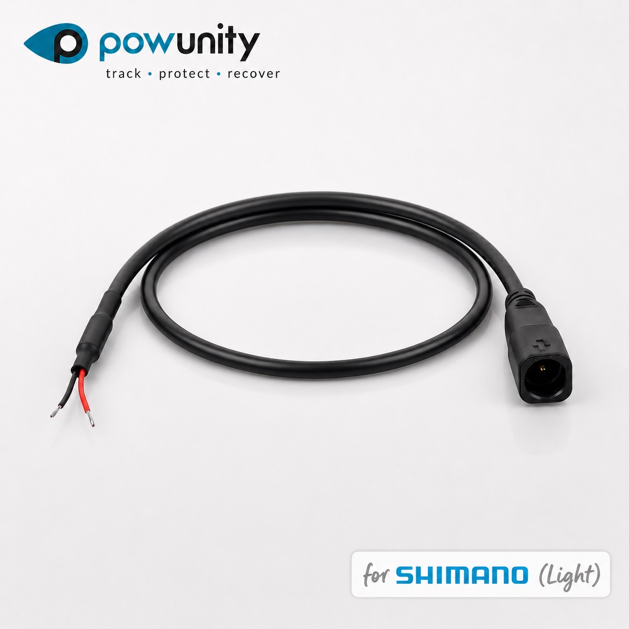 BikeTrax Shimano připojovací kabel, (+/- světlo)