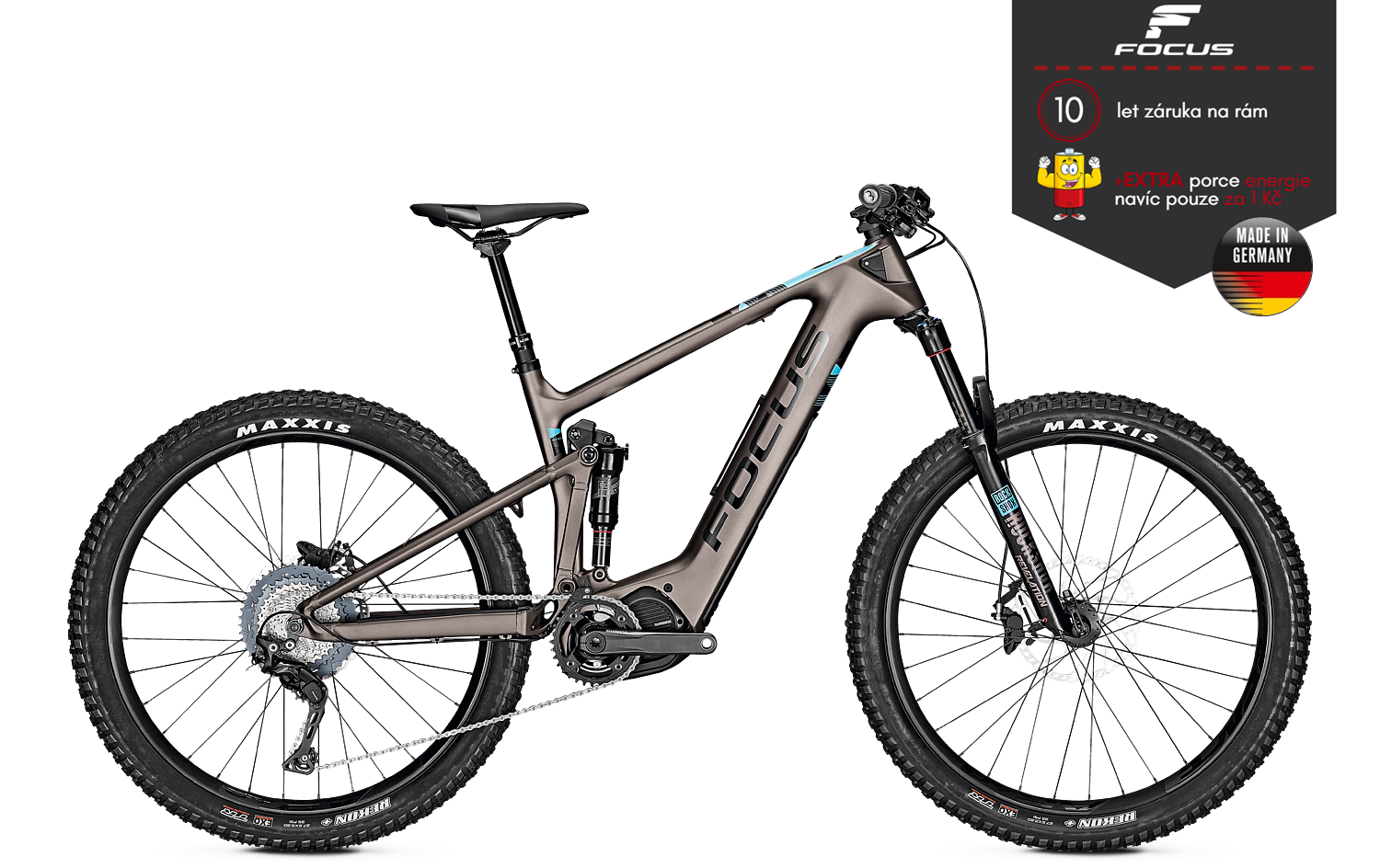 FOCUS JAM² 9.6 PLUS, šedá