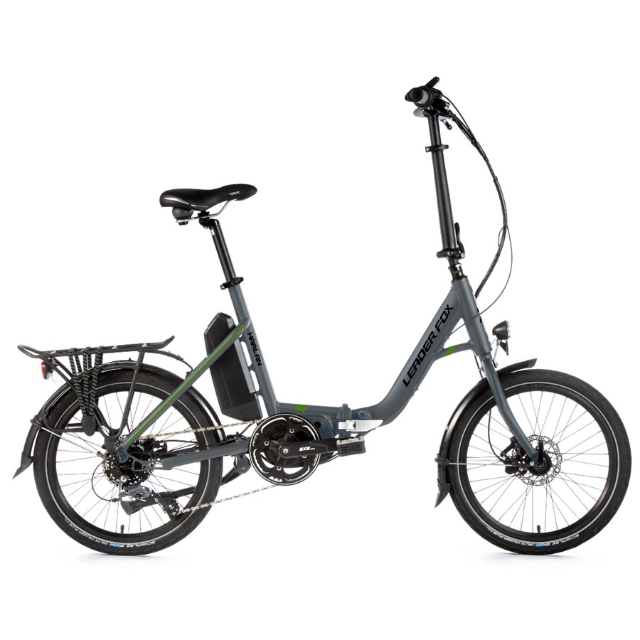 LEADER FOX HARLAN, šedá mat/zelená (2021)