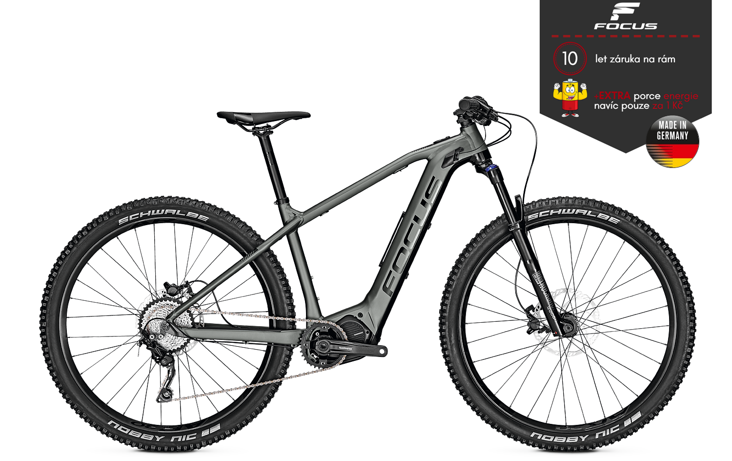 FOCUS JAM² HT 6.8 NINE, šedá