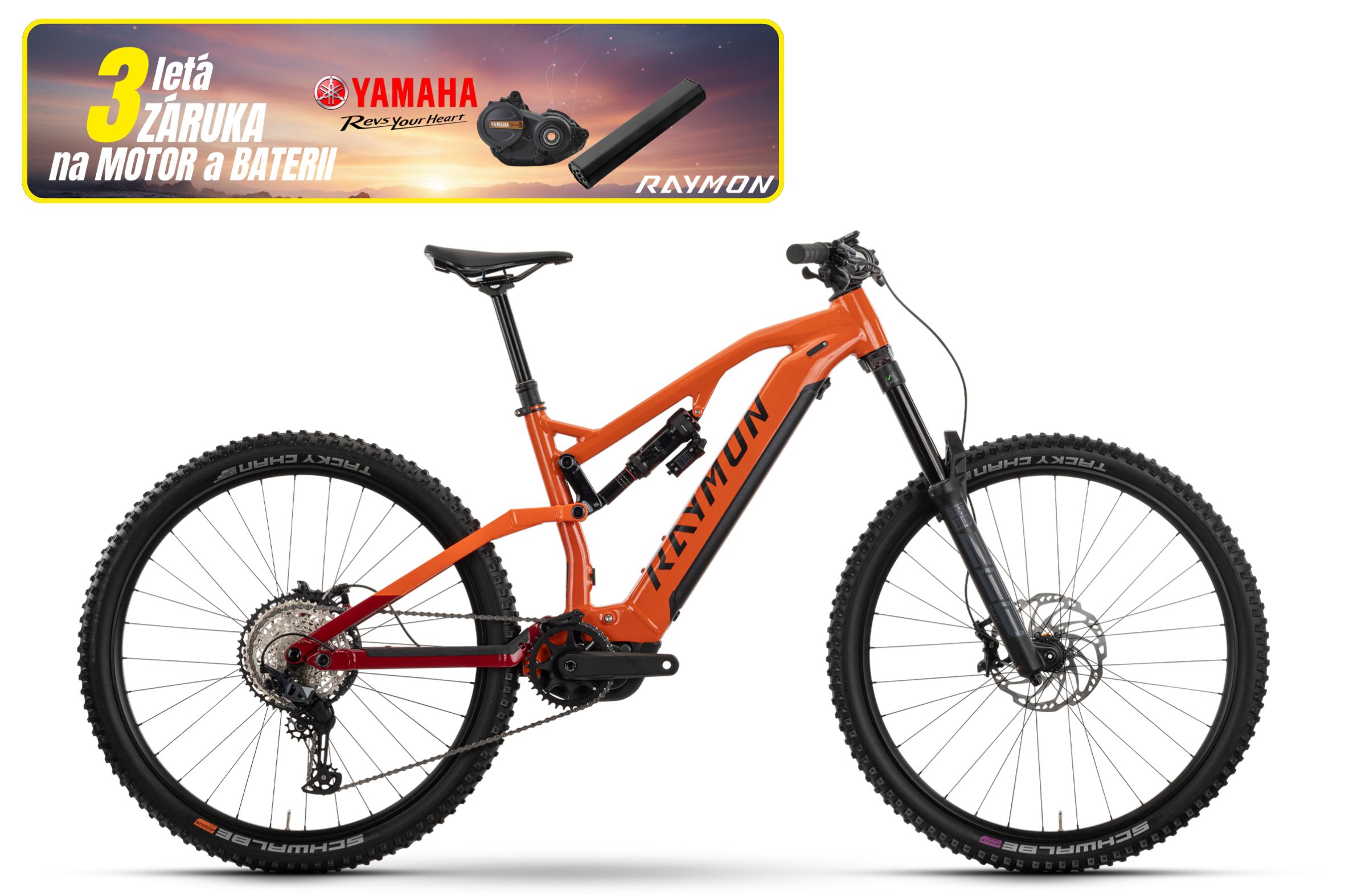 RAYMON TRAILRAY 170 PRO - oranžová (2025)