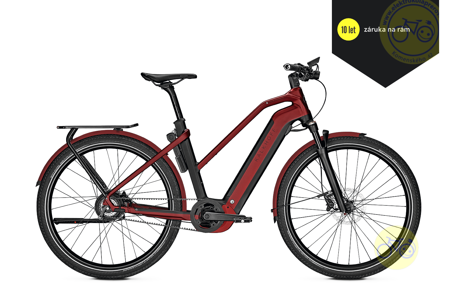 KALKHOFF ENDEAVOUR 7.B BELT, dámské, červená (2020)