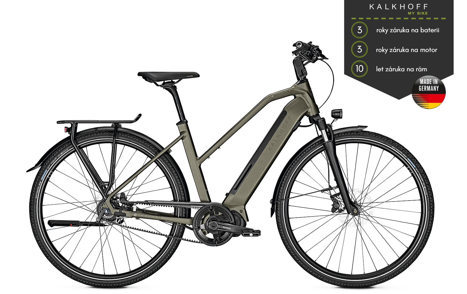 KALKHOFF ENDEAVOUR 5.I BELT, olivová, LADY (2019)