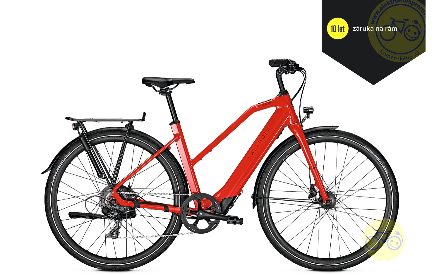 KALKHOFF BERLEEN 5.G MOVE, dámské, červená