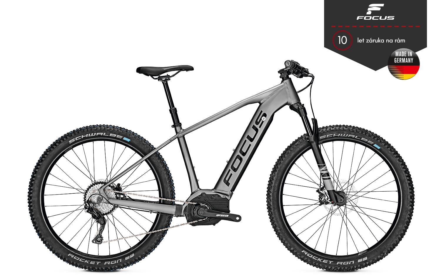 FOCUS JARIFA² 6.8 PLUS, šedá (2019)