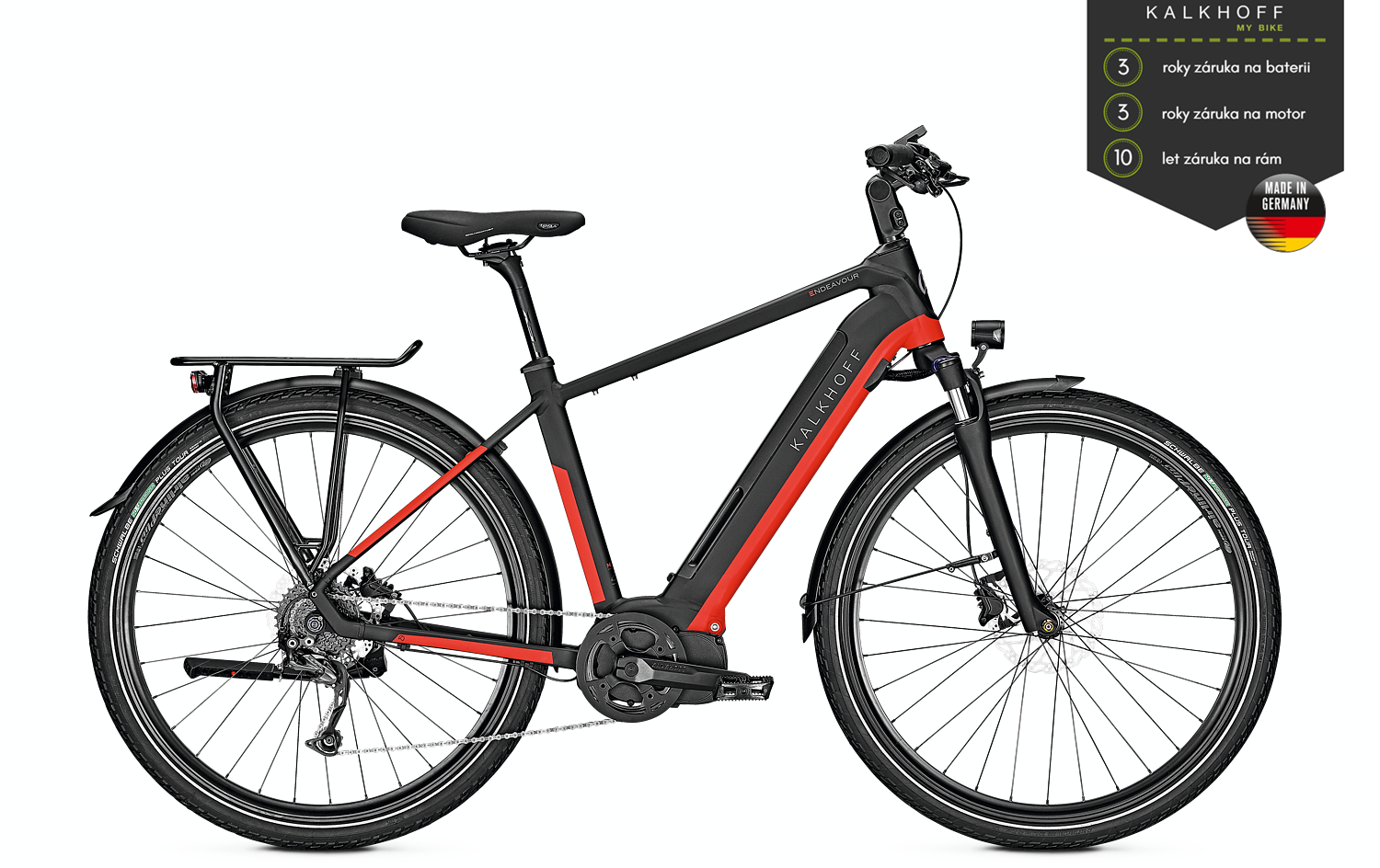 KALKHOFF ENDEAVOUR 5.I XXL, černo-červená, GENT (2019)