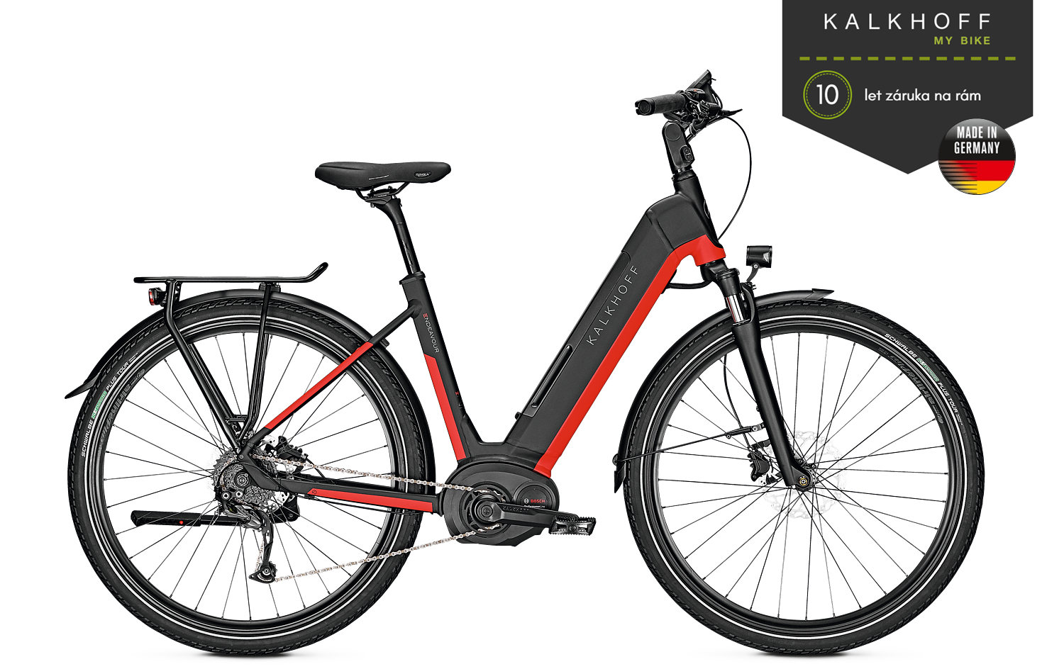 KALKHOFF ENDEAVOUR 5.B XXL, černo-červená, UNI (2019)