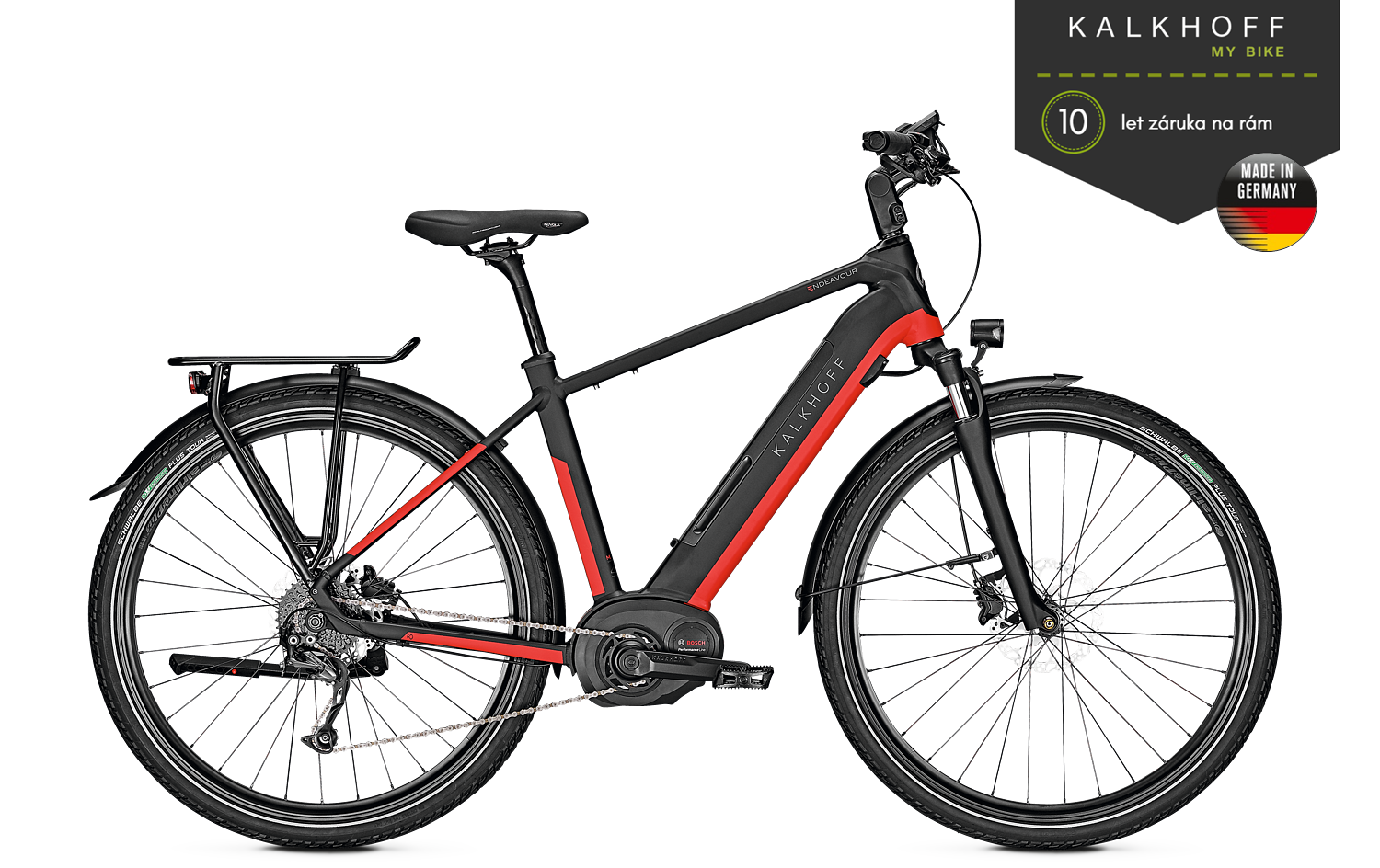 KALKHOFF ENDEAVOUR 5.B XXL, černo-červená, GENT (2019)