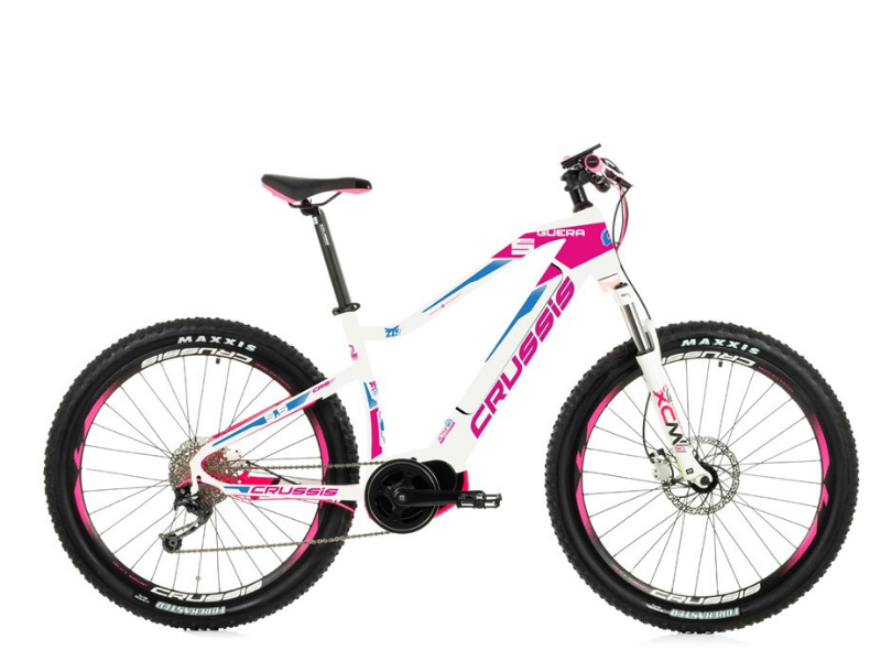 CRUSSIS e-GUERA 5.5, bílá/růžová (2020)