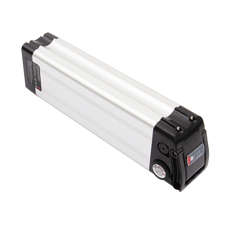 Baterie Apache Power S1 páteřová Li-Ion 36V 10,4 Ah, stříbrná