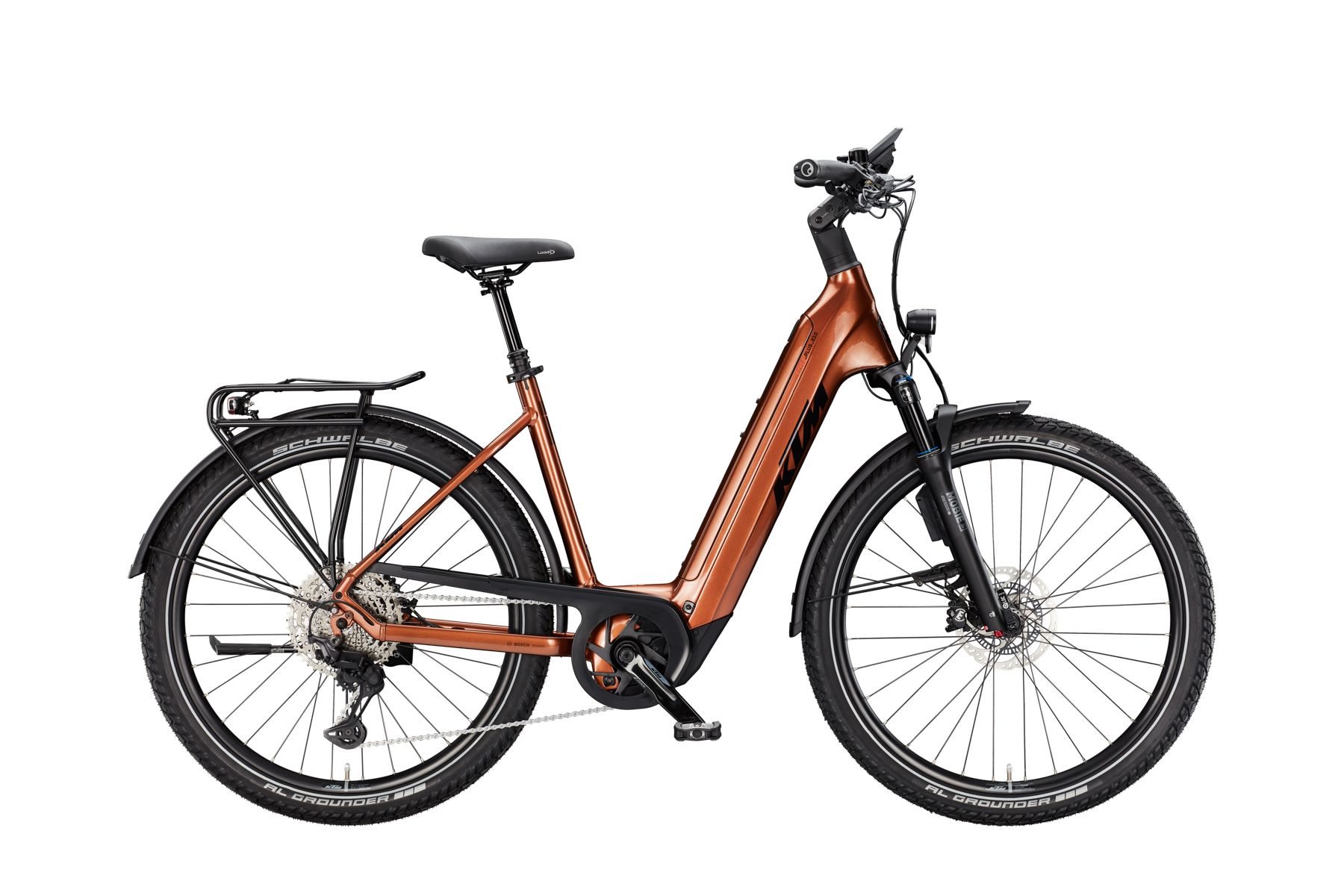 KTM Macina Gran 810 ABS 27 - tmavě oranžová (2025)