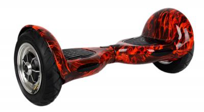 KOLONOŽKA HOVERBOARD 10\" RED FIRE, BLUETOOTH REPRODUKTOR A PODPORA BT APLIKACE, TAŠKA