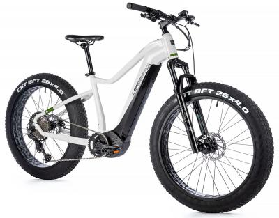 LEADER FOX BRASA 26\" FAT BIKE, BÍLÁ (2023)