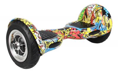 KOLONOŽKA HOVERBOARD 10\" GRAFFITI, BLUETOOTH REPRODUKTOR A PODPORA BT APLIKACE, TAŠKA