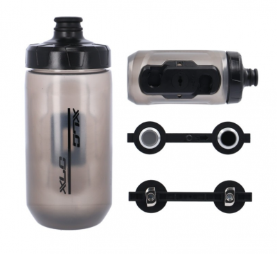 XLC MRS MY 21 \'Láhev a pití-sada MR-S12, 450ml čirá, vč. adaptéru Fidlock