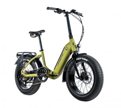 LEADER FOX CODY FAT BIKE 20\", ŽLUTÁ (2024)