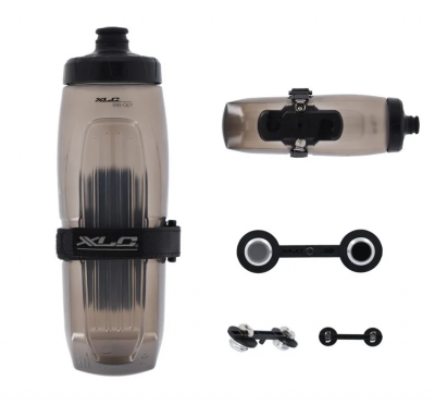 XLC MRS MY 21 Láhev a pití-sada MR-S12, 700ml, čirá, vč. adaptéru Fidlock